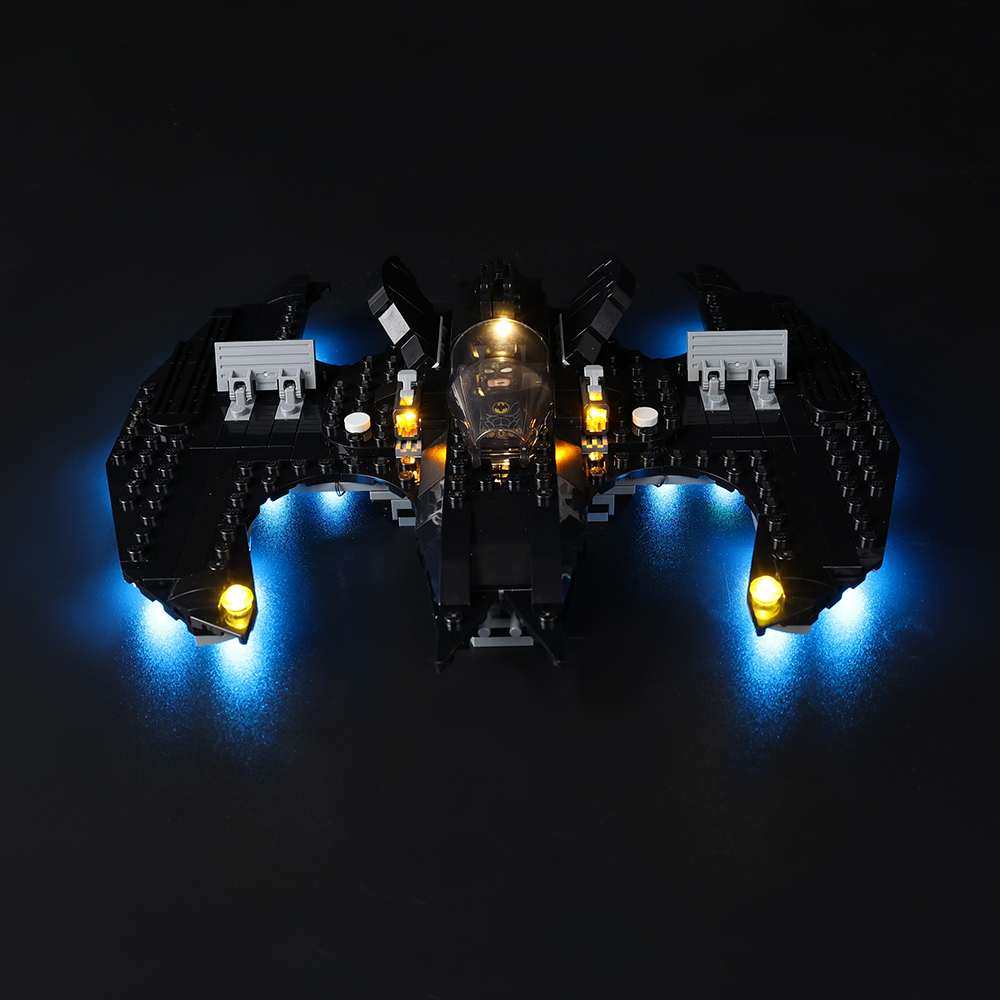 Model Kit Vs Lego - レゴ76265「バットウィング」用LEDライトキット：バットマン対 ジョークビルディングブロック