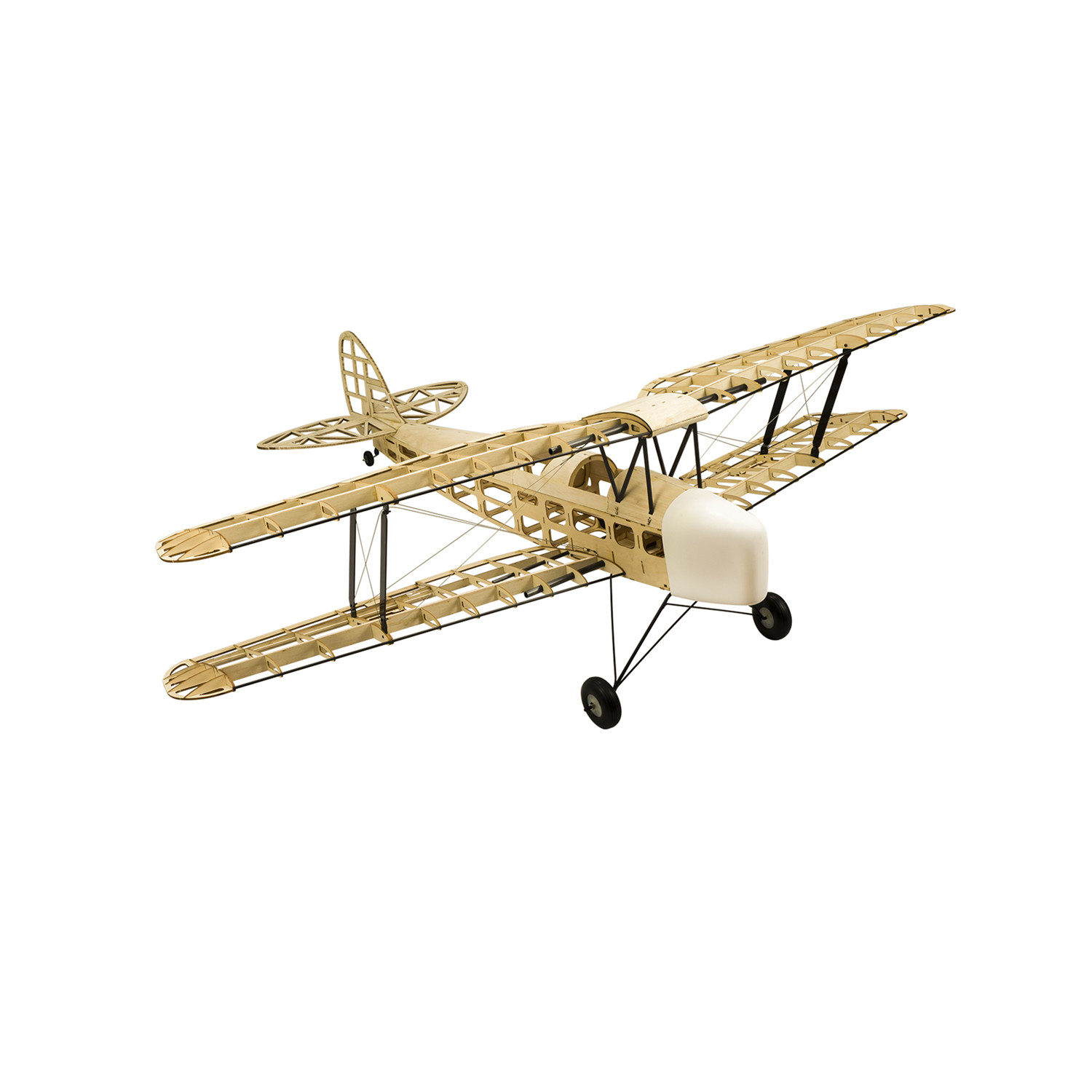 Model Kit Aircraft - RC 飛行機 レーザーカット バルサ材飛行機キット 新しいタイガーモス DH-82