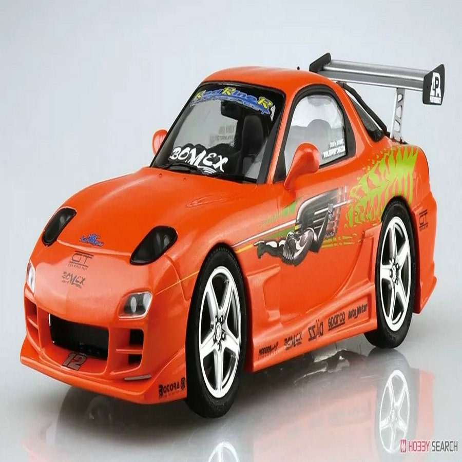 Model Kit Aoshima - プレハブ組み立て式モデル「アオシマ-20139-A」1/24 BOMEX FD3S RX-7 車モデルキット