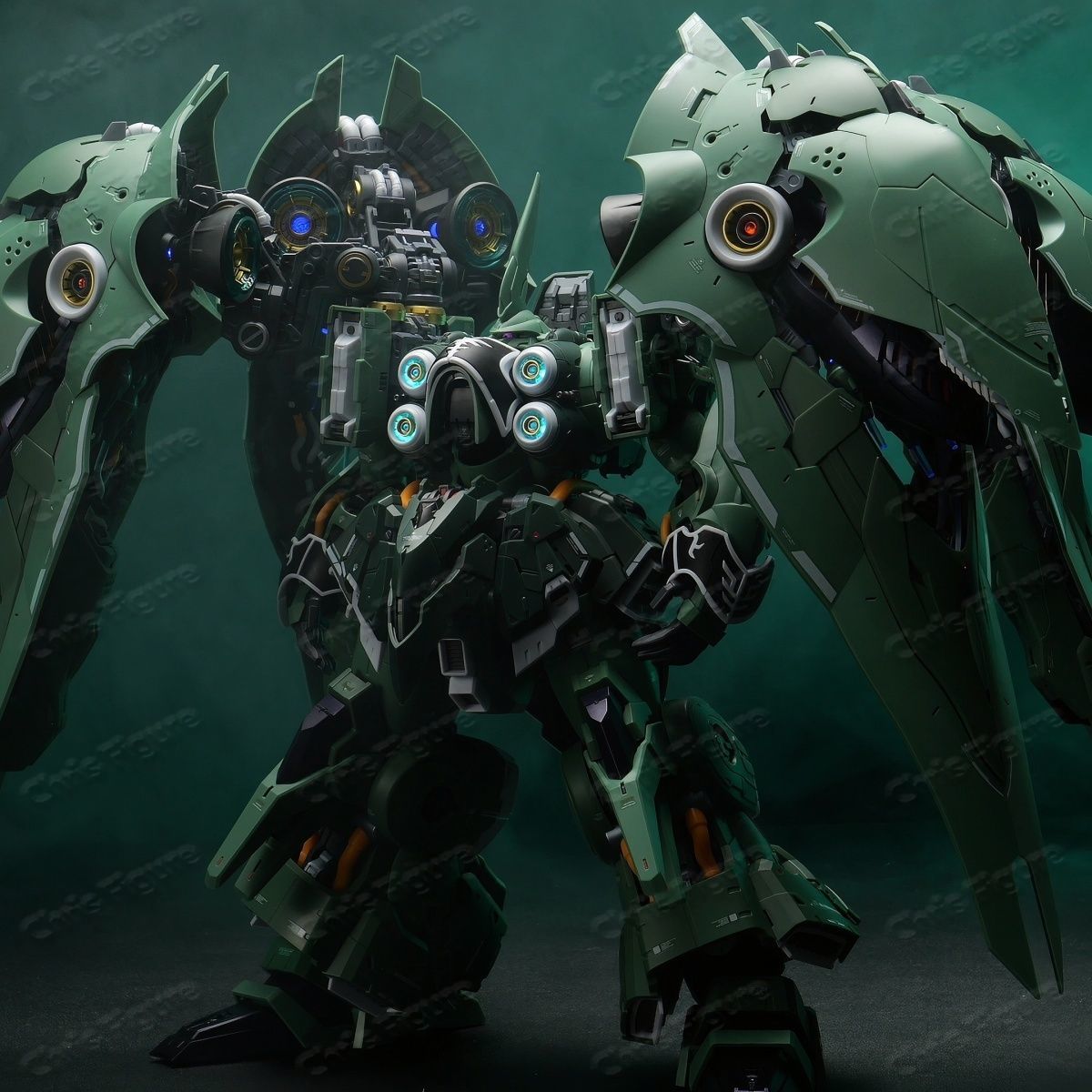 Model Kit Kshatriya - クシャトリヤ 1/100スケール組み立てモデルキット オシリス・エアリアル・ドミネーター ライトアップユニット付き 可動アクションフィギュア プラスチックモデル玩具