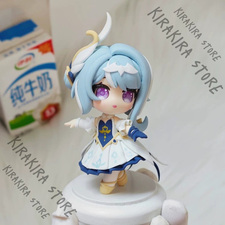 Model Kit Figures - 原神 オデット Q版 クレイ製フィギュアモデルキット コスプレ用 手作り品
