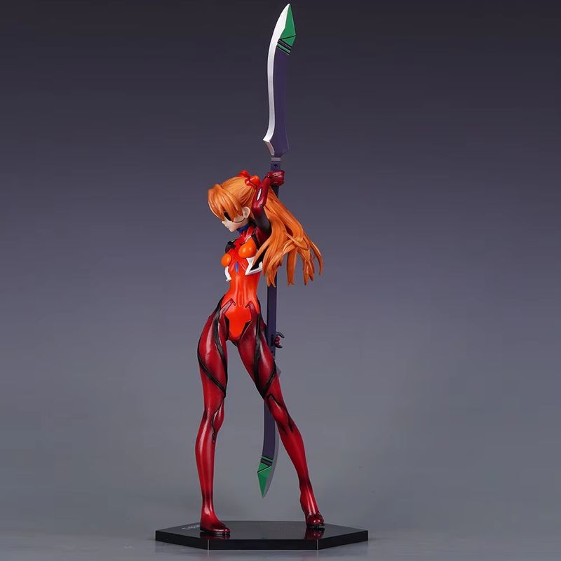 Model Kit Kshatriya - アニメエヴァンゲリオン 惣流・アスカ・ラングレー アクションフィギュア - 戦闘服姿の美少女コレクタブルトイモデル（ファン向け）