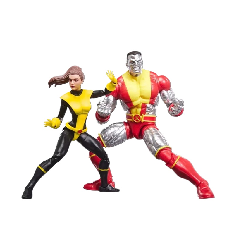 Model Kit Figures - 本物のマーベルレジェンド X-Men コロッサスとシャドウキャット 2 パック キティ