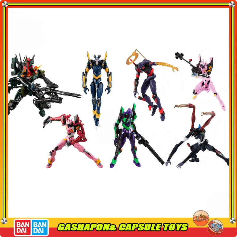 Model Kit Medabots - BANDAI-NEONのエヴァンゲリオンアクションフィギュア、公式の本物のコレクション、EVA-FRAMEの元カサポン