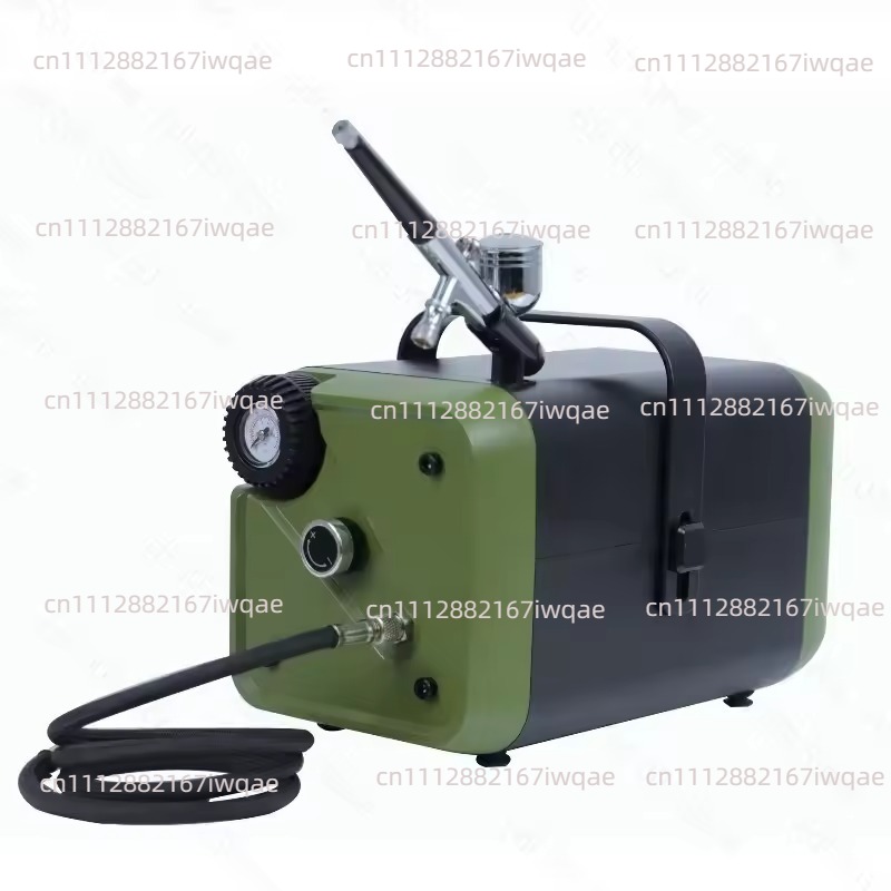 Model Kit Aircraft - オイルフリー静音エアポンプ＆エアブラシキット（アーティストの絵画、模型塗装、クラフトアート用）