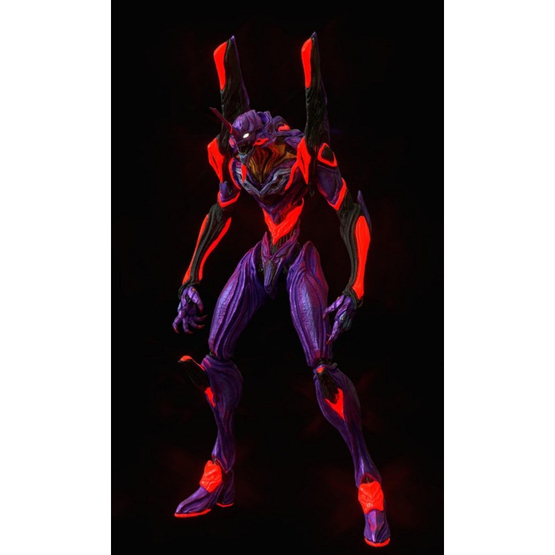 Model Kit Medabots - 新アニメGK EVA エヴァンゲリオン-01 かわいいフィギュア 樹脂製DIY組み立て式 ホワイトモデル