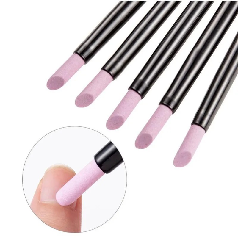 5 個のクォーツキューティクルプッシャーペンマニキュアスティ - Sanding Stick Set のレビューと価格