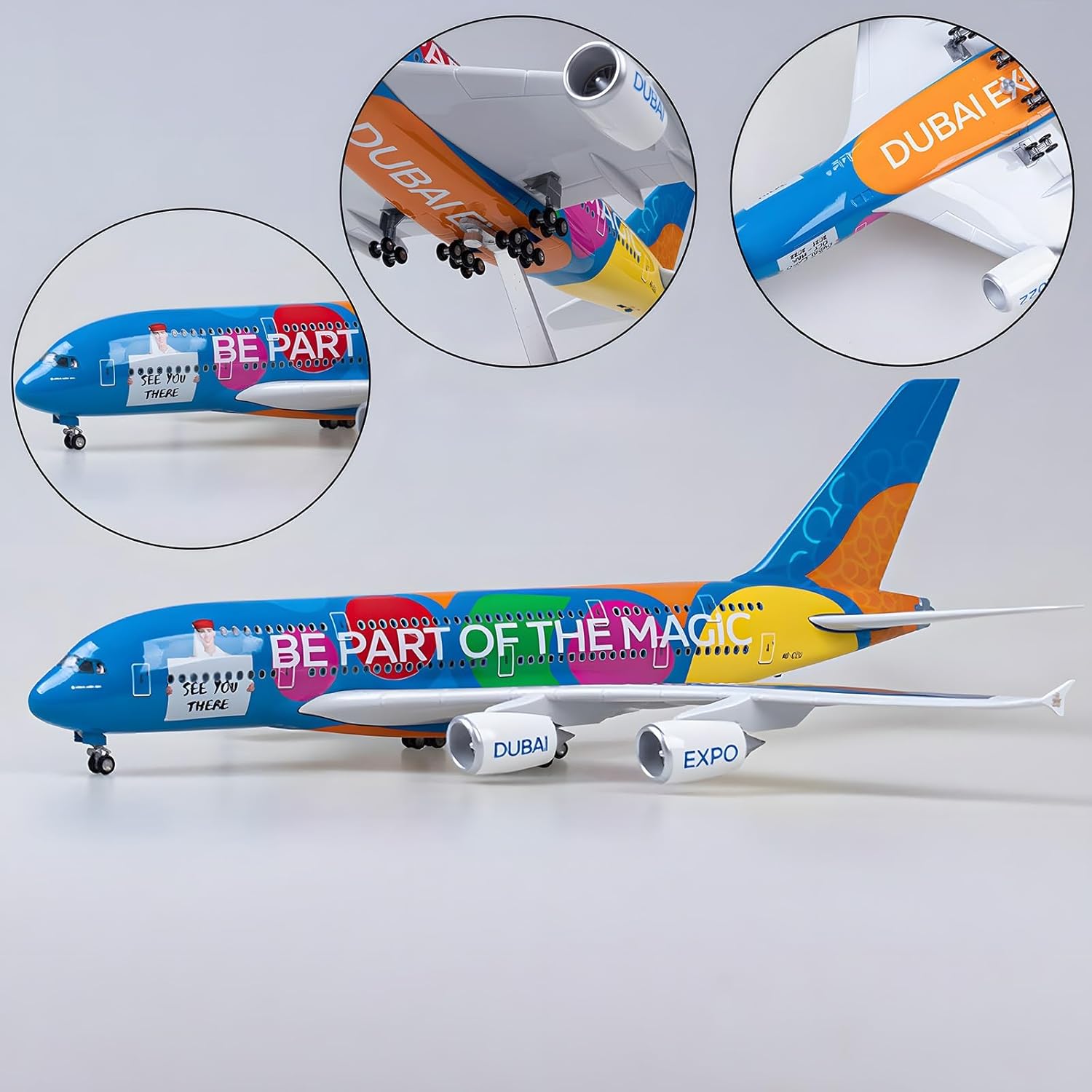 1/160 スケール エミレーツ EXPO A380 大型樹 - Model Kit Ixchel のレビューと価格