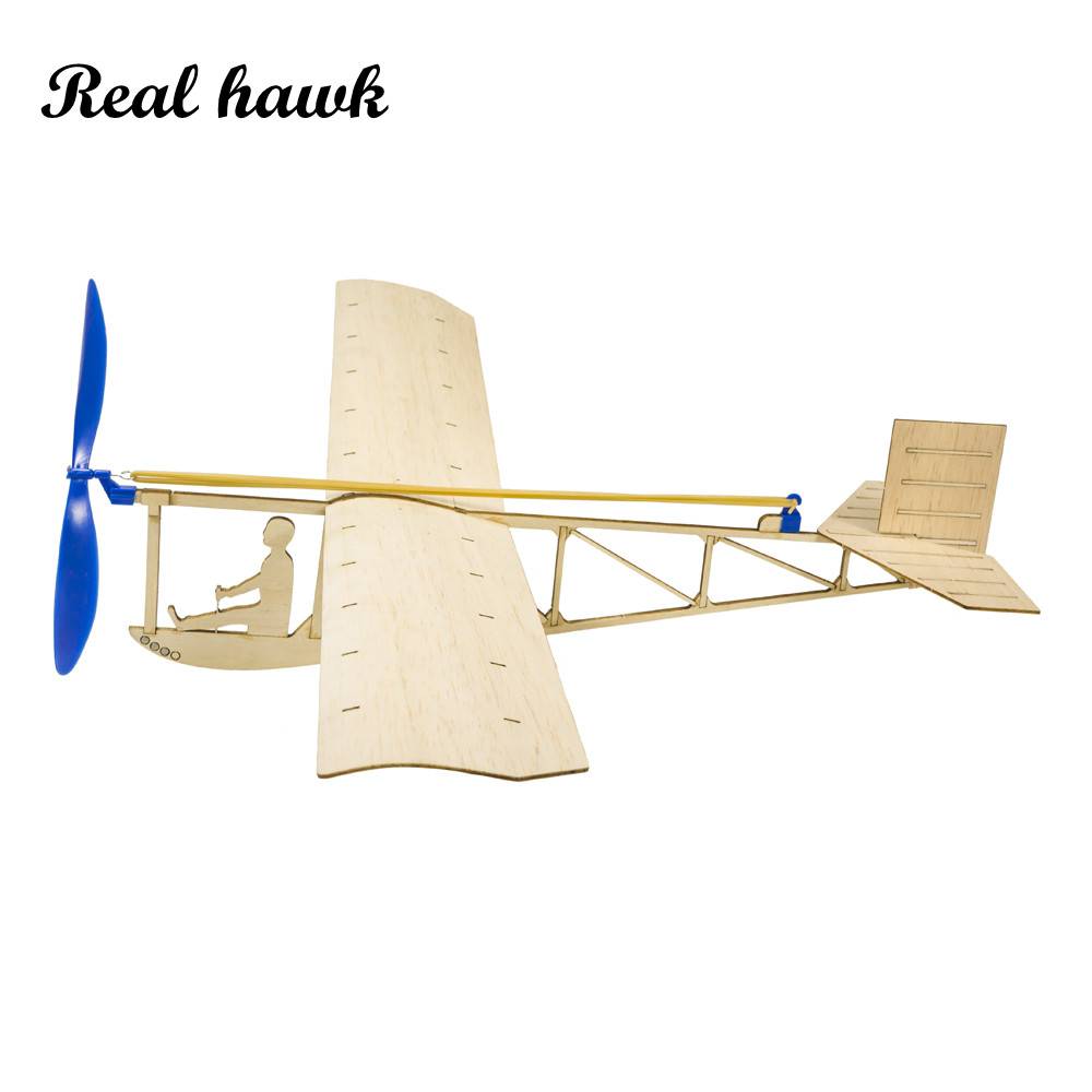 STEMゴム動力飛行機キット、子供向けDIY木製グライダーお - Model Kit Ixchel のレビューと価格