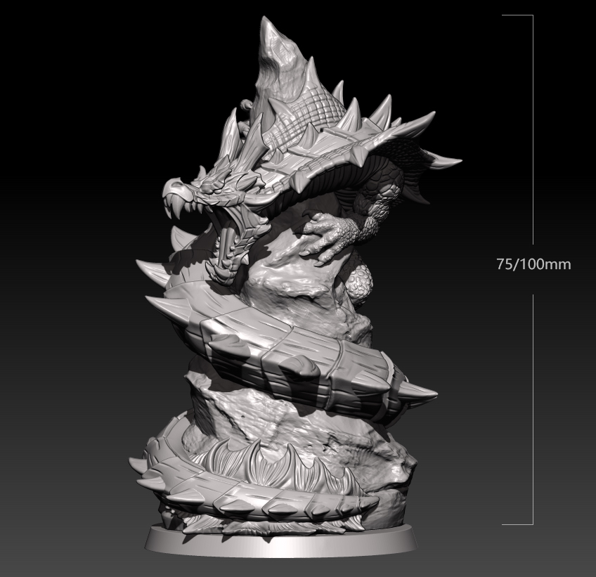 75mm レジンモデルキット ドラゴンフィギュア彫刻 未塗装 - Model Kit Dragon のレビューと価格