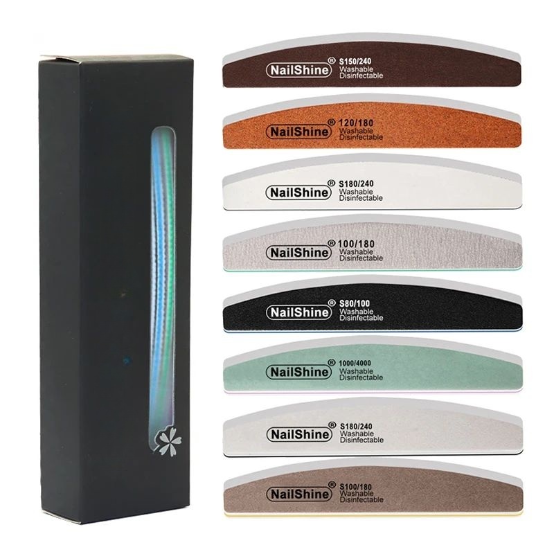 8ピース/箱ネイルファイルバッファキットゲル研磨研磨研磨サン - Sanding Stick Set のレビューと価格