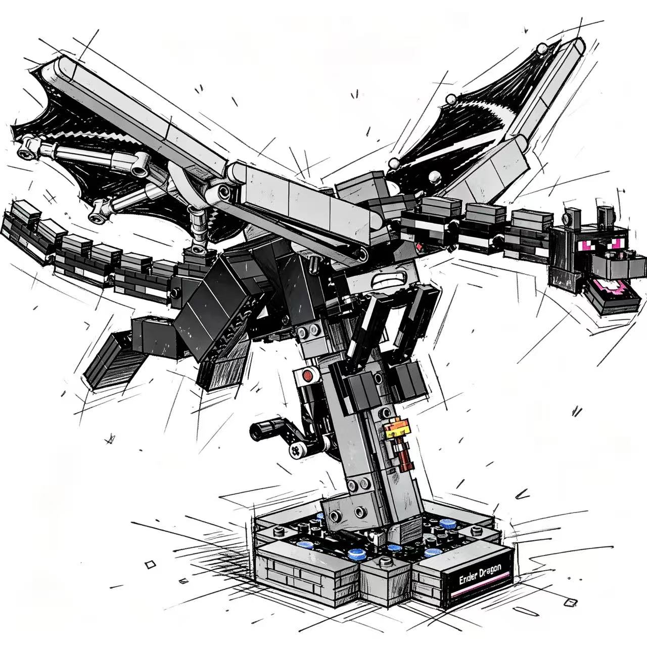 新入荷・人気商品：エンダードラゴンパズルおもちゃ、710ピー - Model Kit Dragon のレビューと価格
