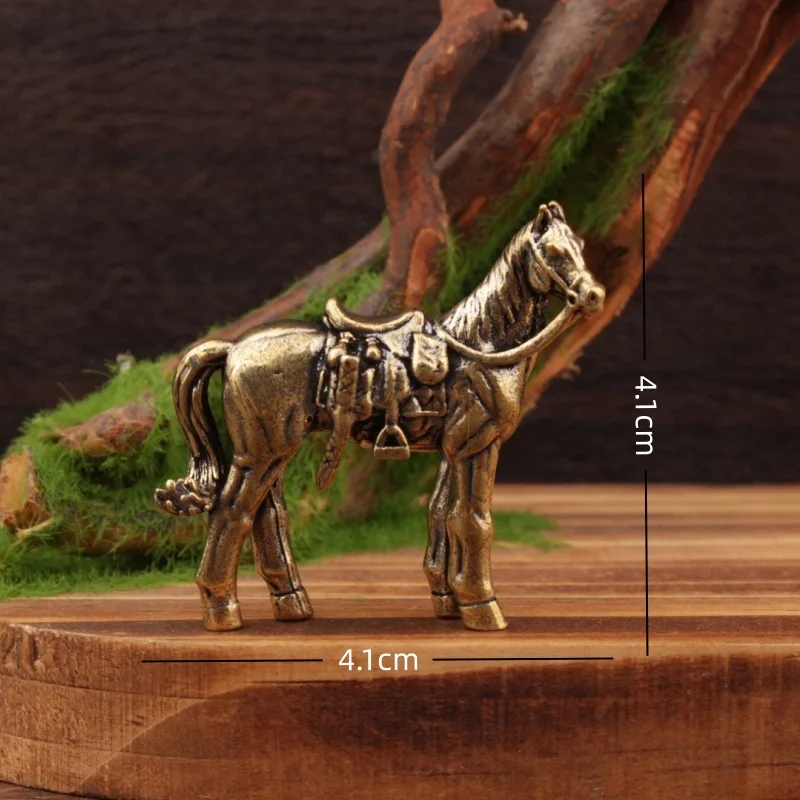 馬の置物、家の装飾品、干支、馬の真鍮像の置物、すぐに金持ちに - Model Kit Horse のレビューと価格