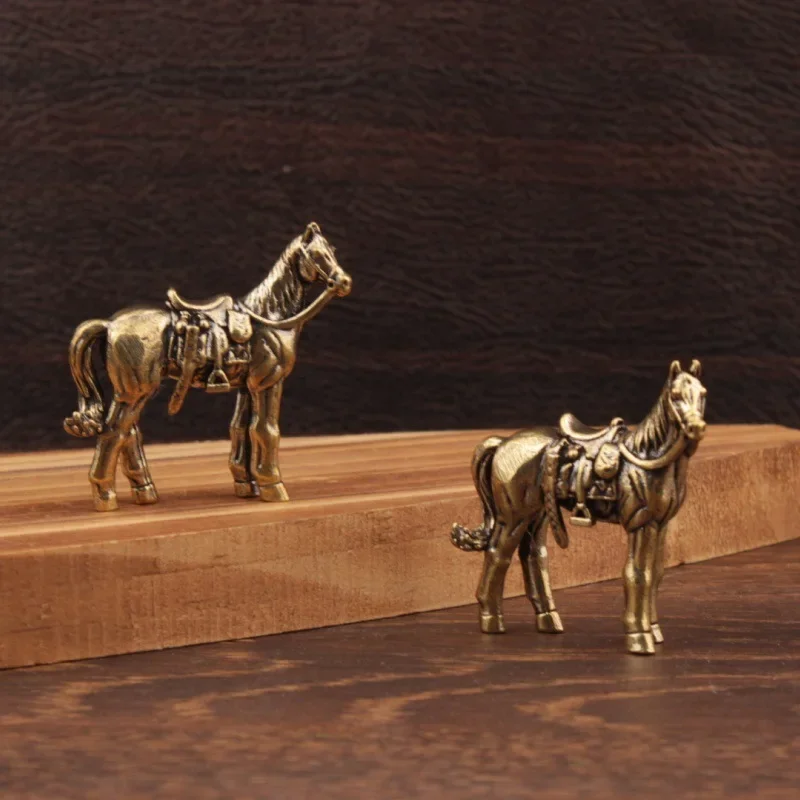 馬の置物、家の装飾品、干支、馬の真鍮像の置物、すぐに金持ちに - Model Kit Horse のレビューと価格