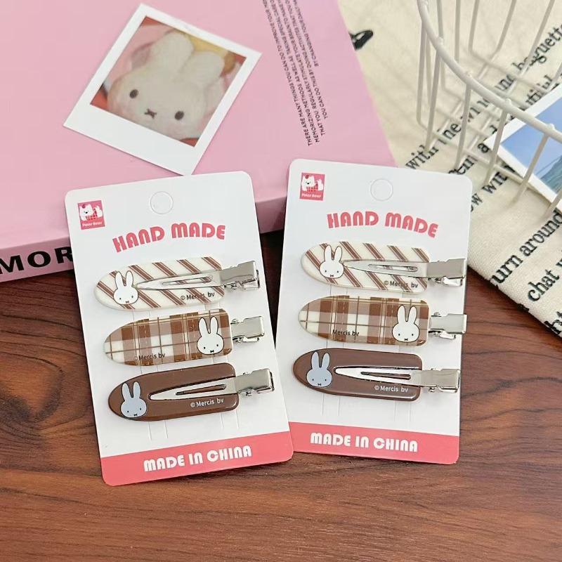 かわいいミッフィーのレトロなヘアクリップ。傷跡が残らない素材 - Model Kit Accessories のレビューと価格