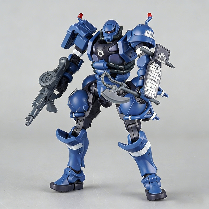 Gquuuuuux 軍事警察ザク Hg 1/144 組み立て - Model Kit Gundam Wing のレビューと価格