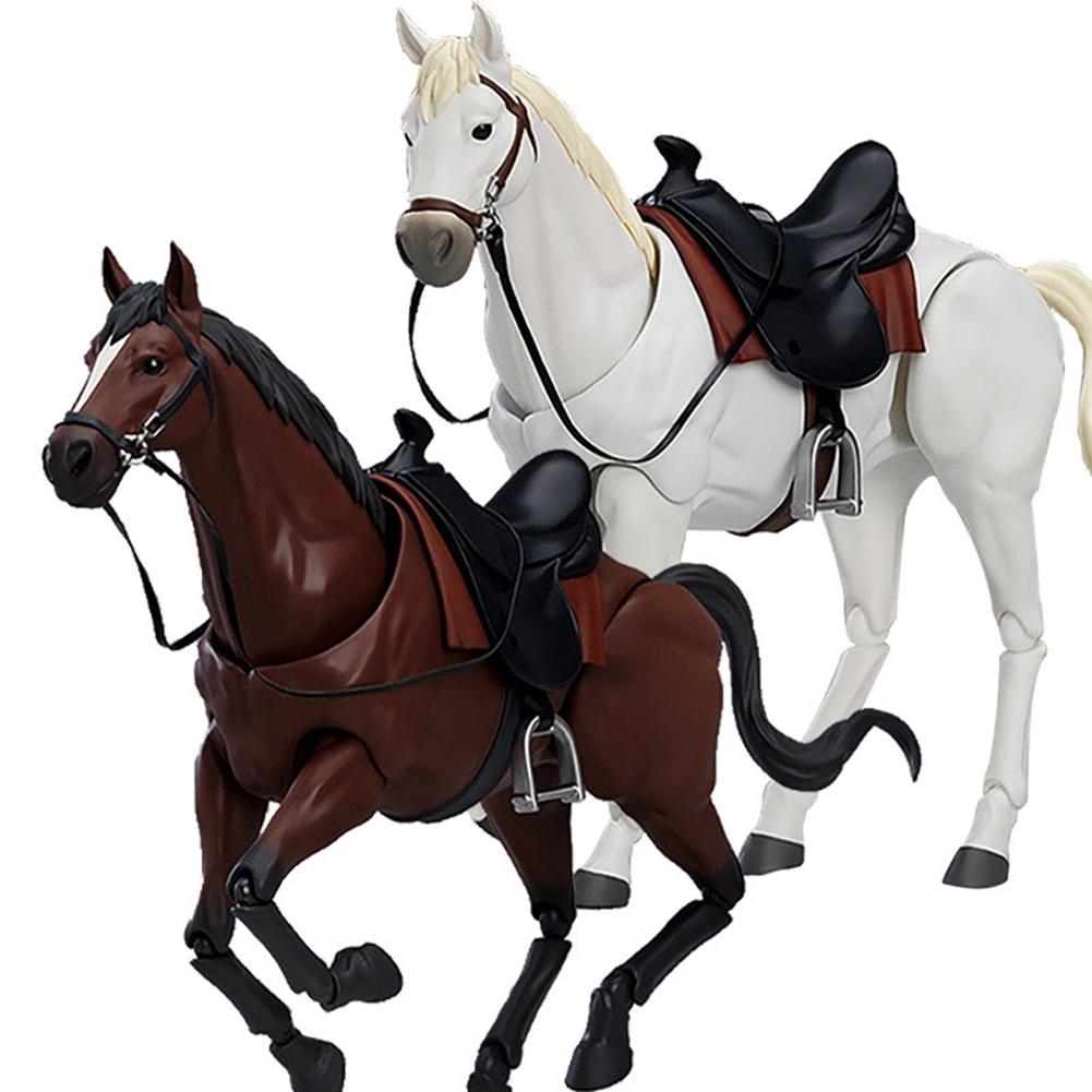 可動関節付き馬のおもちゃ 可動関節付きPVC馬フィギュア シ - Model Kit Horse のレビューと価格
