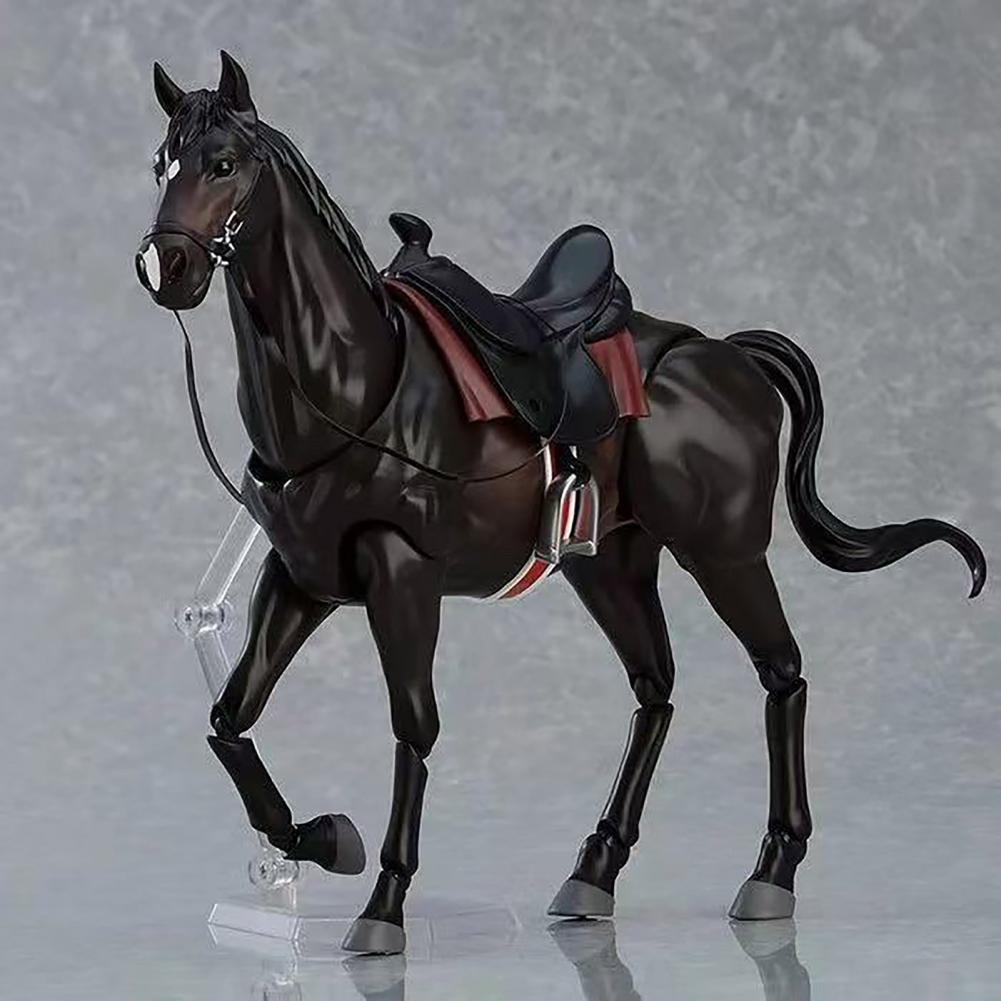 可動関節付き馬のおもちゃ 可動関節付きPVC馬フィギュア シ - Model Kit Horse のレビューと価格