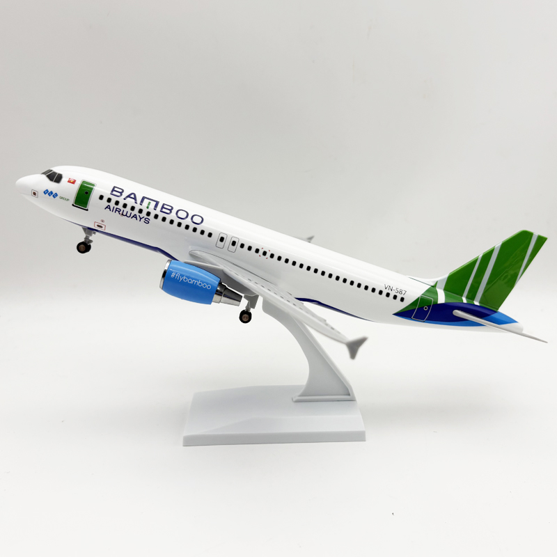 30cmのコレクション用航空機モデル。バンブーエアウェイズA - Model Kit Aircraft のレビューと価格