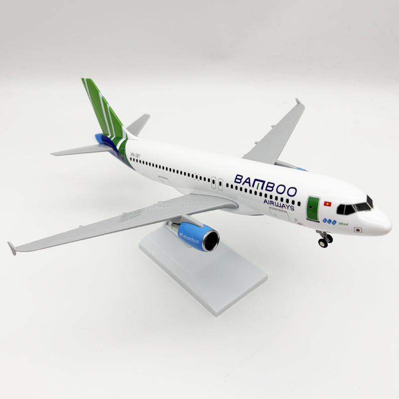 30cmのコレクション用航空機モデル。バンブーエアウェイズA - Model Kit Aircraft のレビューと価格