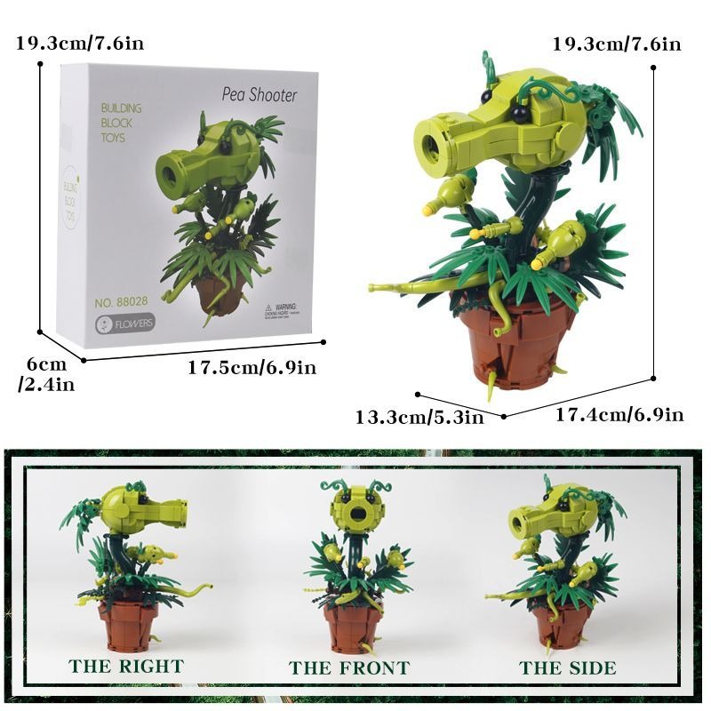 植物vs.ゾンビ 樹食性植物モデル 組み立てブロック フィギ - Model Kit Vs Lego のレビューと価格