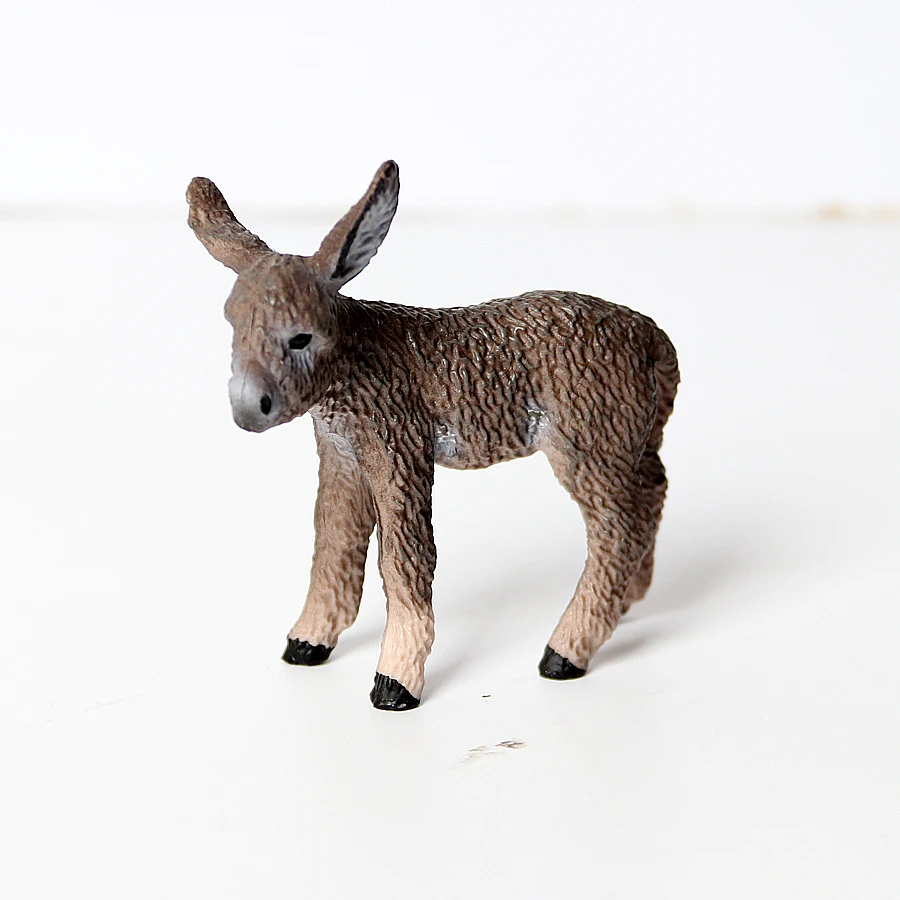ロバモデルおもちゃ動物フィギュア家畜置物アニメアクションフィ - Model Kit Horse のレビューと価格
