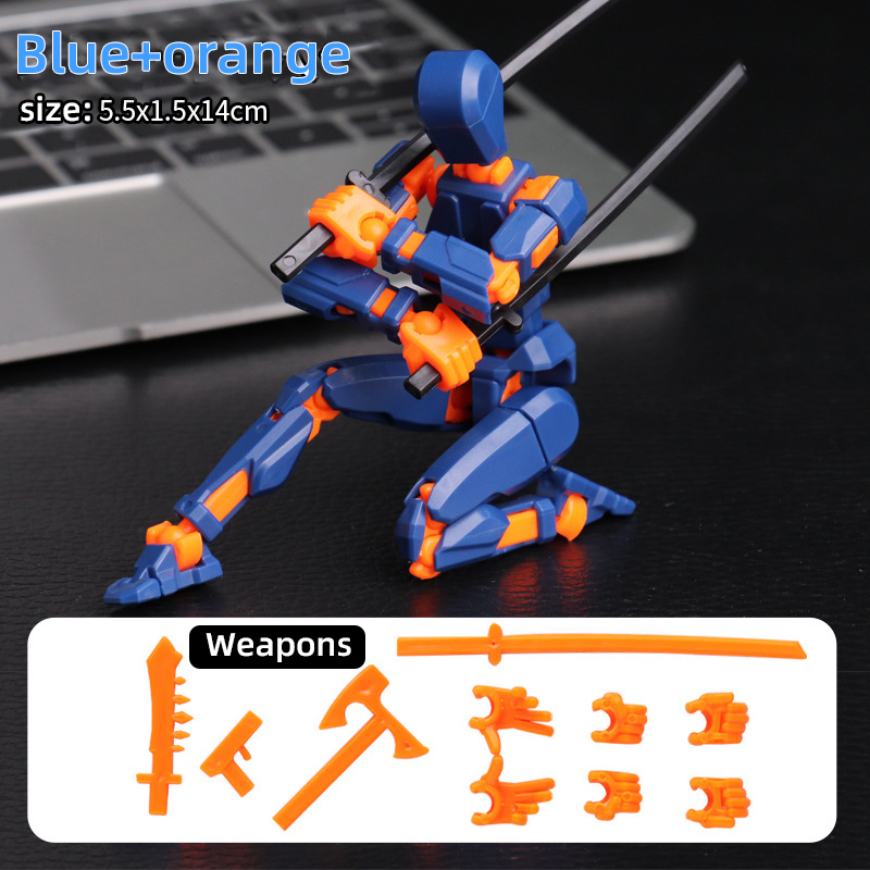 多関節可動変形ロボット 3Dプリントマネキン ダミー 13体 - Model Kit Medabots のレビューと価格
