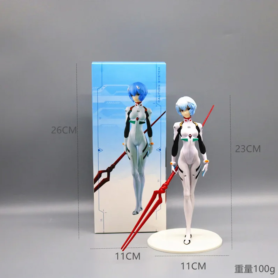23 センチメートル綾波レイアクションフィギュア長弓の槍付き - Model Kit Evangelion のレビューと価格