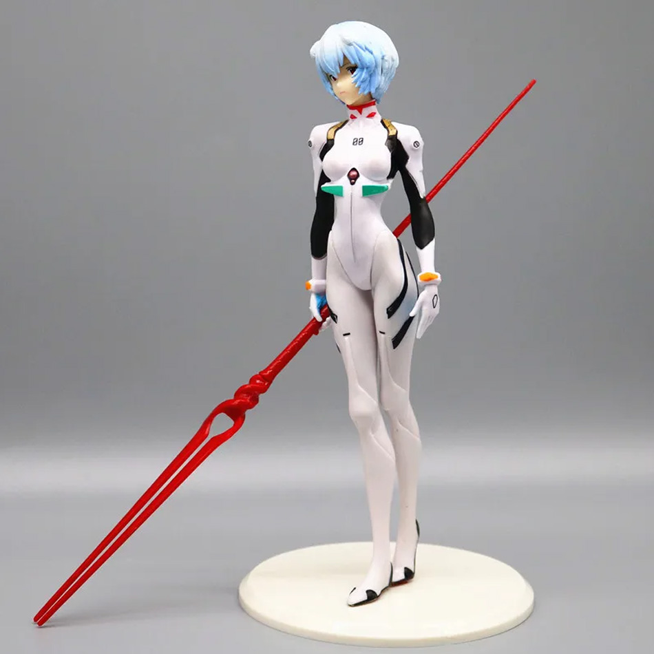 23 センチメートル綾波レイアクションフィギュア長弓の槍付き - Model Kit Evangelion のレビューと価格