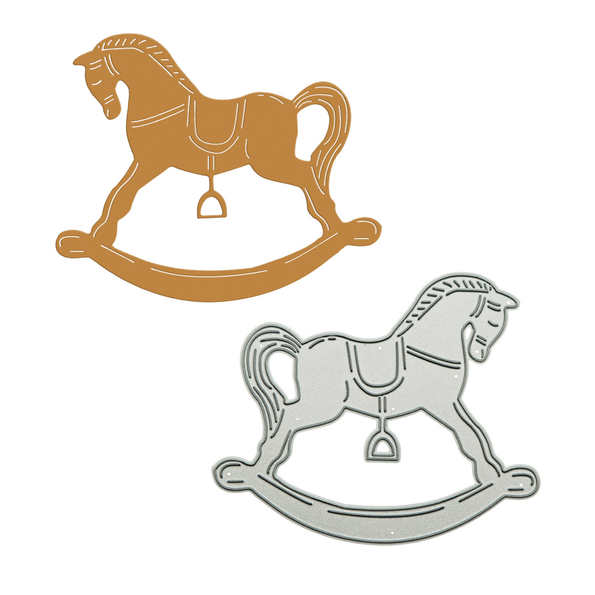 芸術的な装飾のための金属のカッティングスクラップブッキングの - Model Kit Horse のレビューと価格