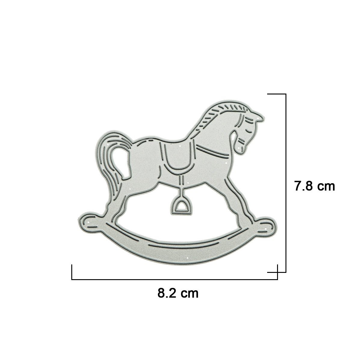 芸術的な装飾のための金属のカッティングスクラップブッキングの - Model Kit Horse のレビューと価格