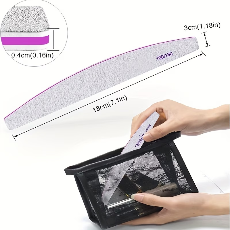 5 個プロフェッショナルサンドペーパーネイルファイルバッファ - Sanding Stick Set のレビューと価格