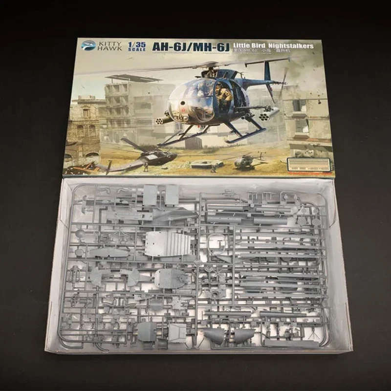 キティホーク 1/35 KH50003 アメリカ AH-6  - Model Kit Ixchel のレビューと価格