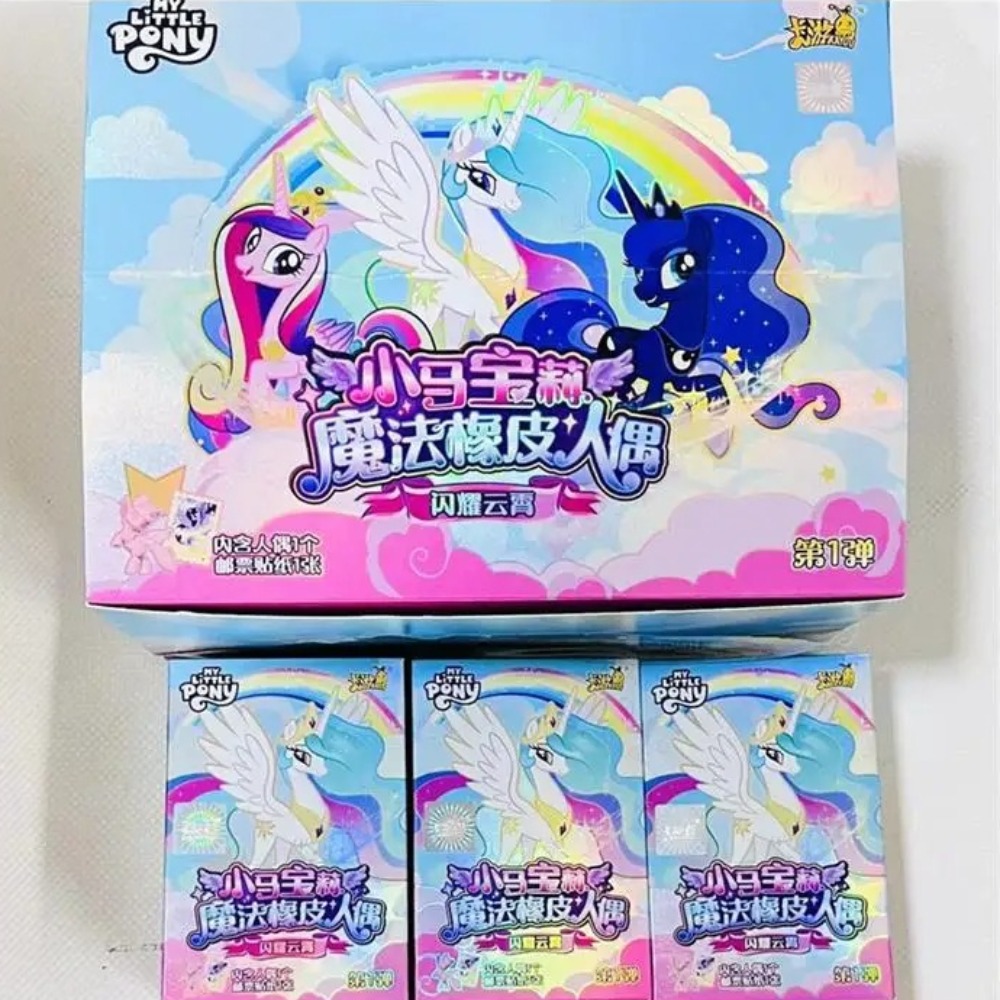 かわいい漫画の馬のヘアスタイリングラバーブラインドボックス、 - Model Kit Horse のレビューと価格