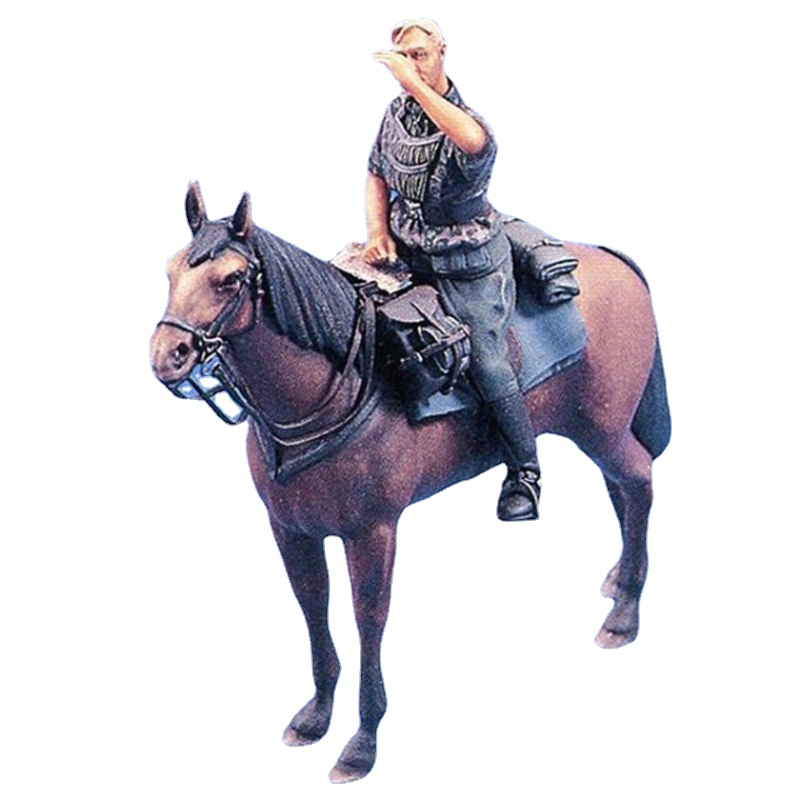 プラスチック製の空と馬のキット,2つのネジ,組み立てられてい - Model Kit Horse のレビューと価格