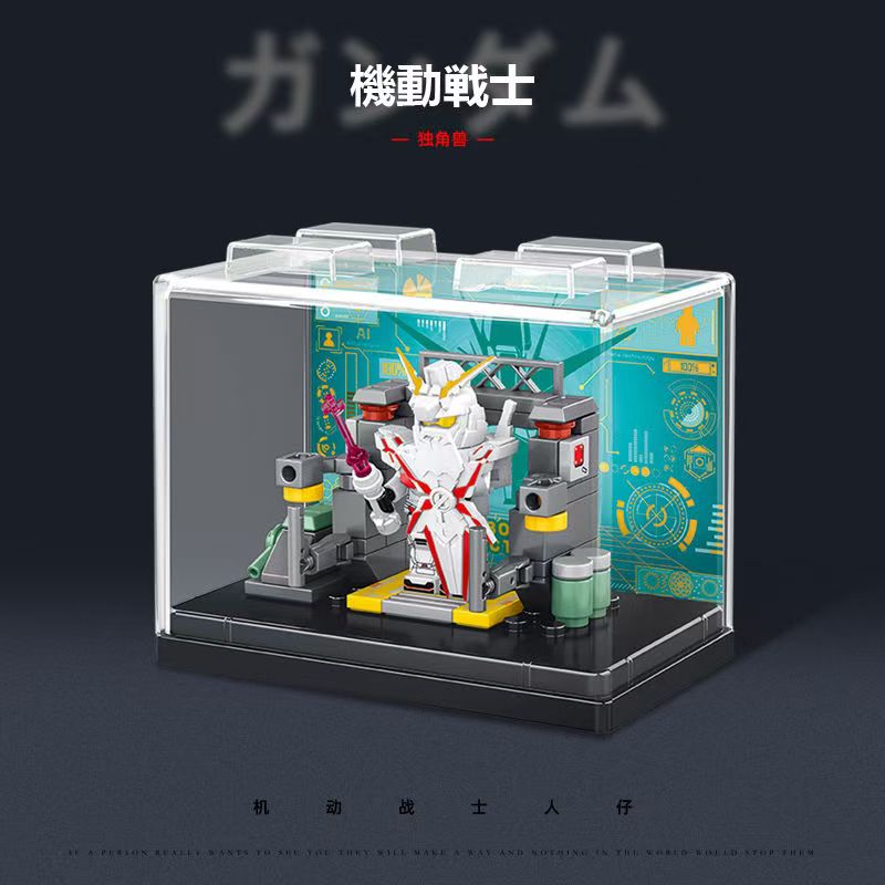 アニメゲーム周辺玩具 組み立てブロック 組み立て玩具 ザク  - Model Kit Gundam Wing のレビューと価格