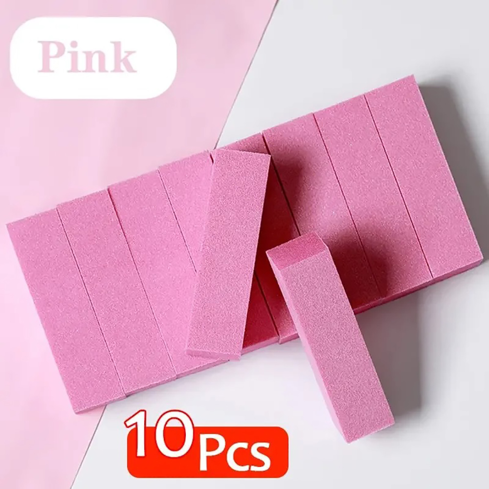 10個入りスポンジバッファーブロックセット ネイルファイル  - Sanding Stick Set のレビューと価格