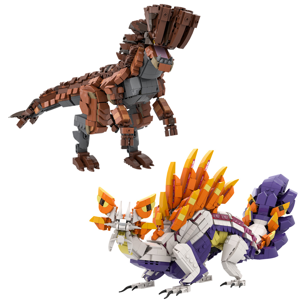 MOC人気ゲーム モンスターハンター バロス 組み立てブロッ - Model Kit Dragon のレビューと価格