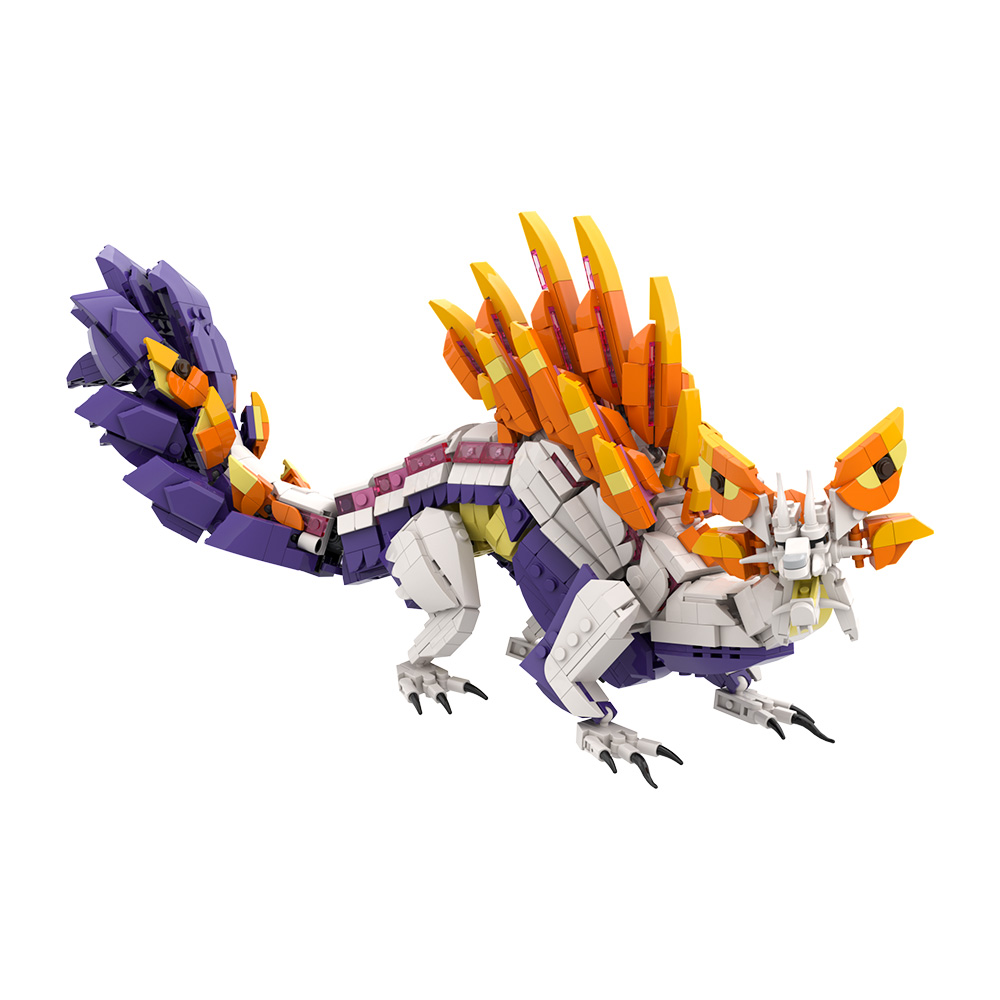 MOC人気ゲーム モンスターハンター バロス 組み立てブロッ - Model Kit Dragon のレビューと価格