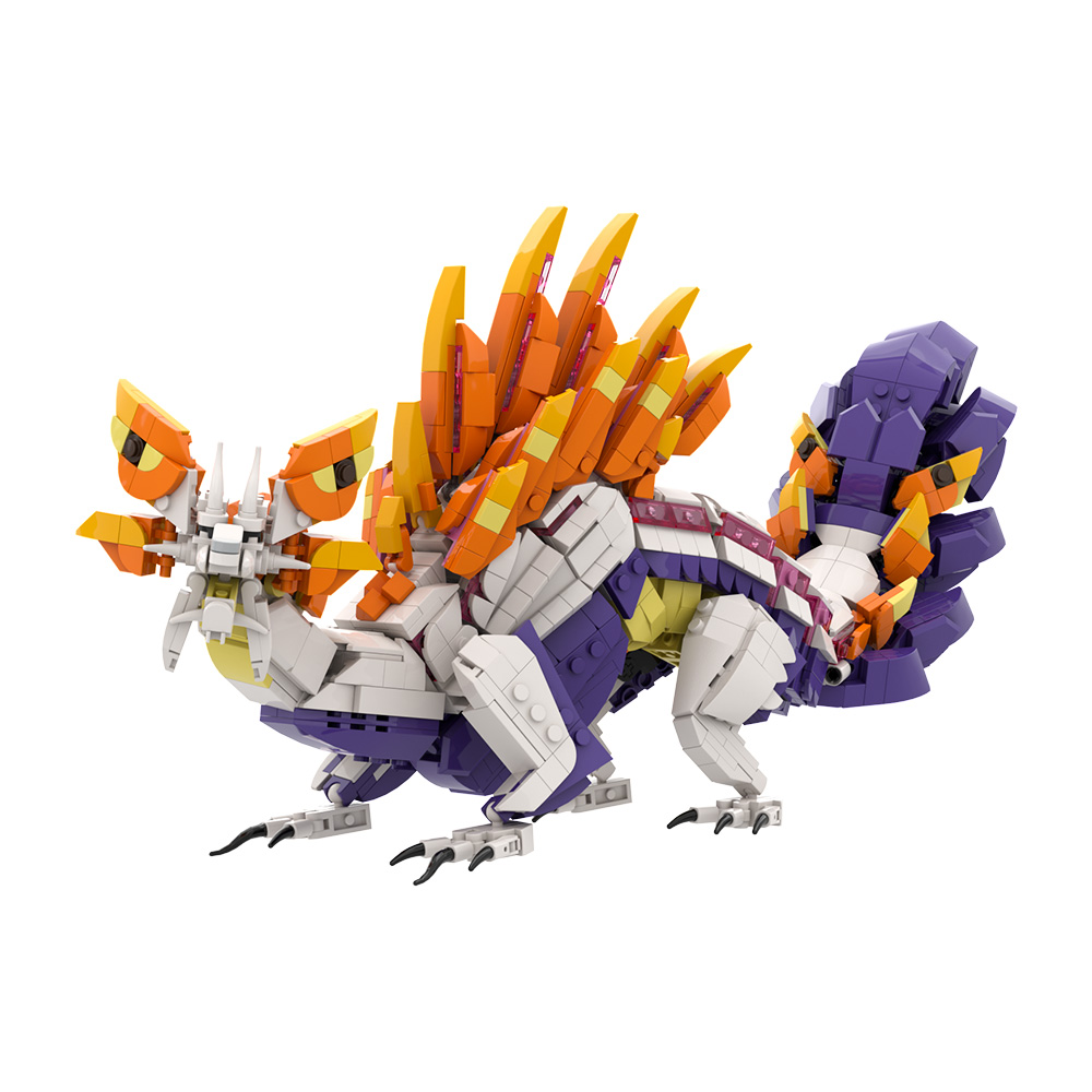 MOC人気ゲーム モンスターハンター バロス 組み立てブロッ - Model Kit Dragon のレビューと価格