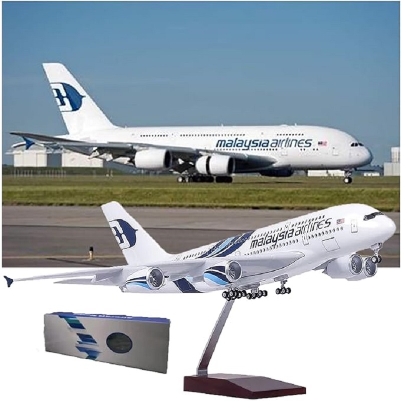 1:160 スケールマレーシア航空 A380 金属飛行機モデ - Model Kit Ixchel のレビューと価格